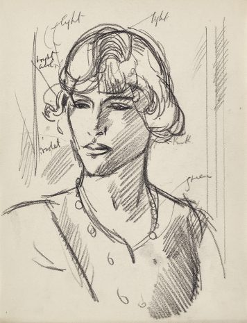 Woman with Necklace