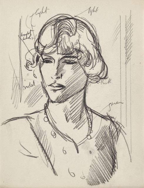 Woman with Necklace
