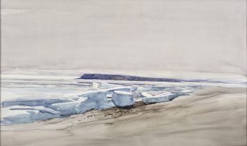 Ice on the Shore, Grise Fiord