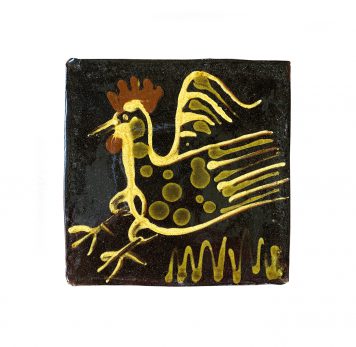 Decorated Tile – Bird