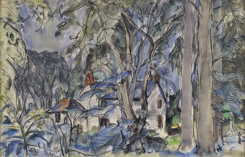 House through the Trees