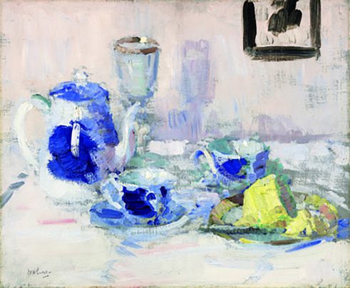 Still Life, Blue and White