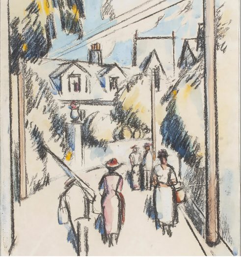 Street, Pourville