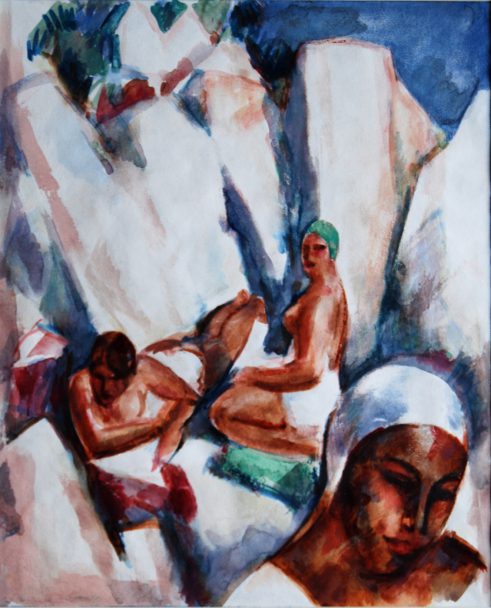 Three Bathers, Antibes