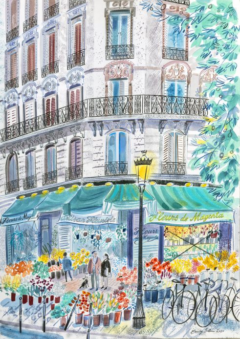 Fleurs de Magenta, Paris