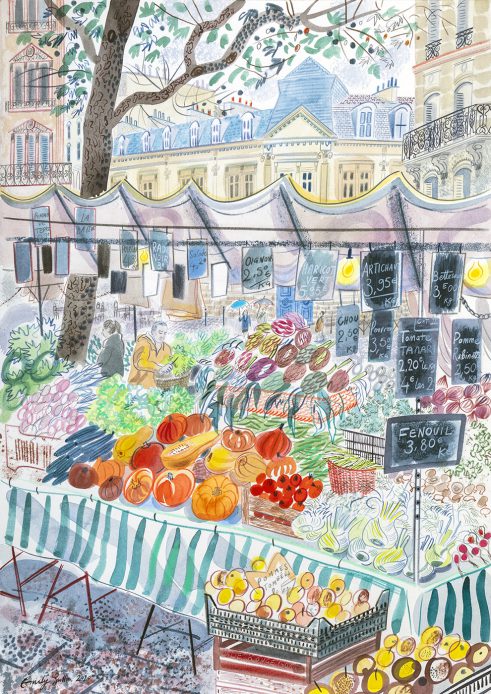 Marché Bastille, Paris