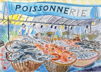 Poissonnerie, Marché Bastille