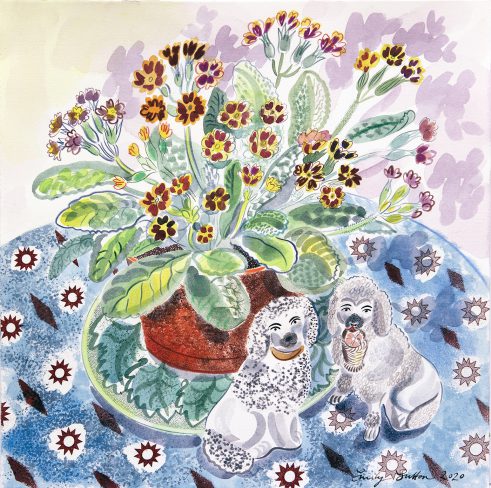 Still Life with French Poodles