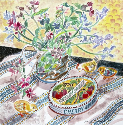 Still life with Toy Chicks