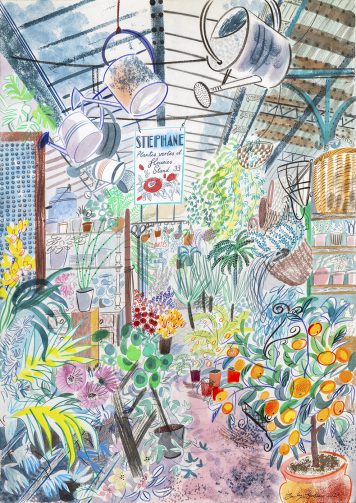 Watering Cans, Marché aux Fleurs