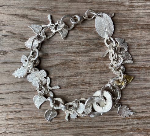 Walk in the Woods Charm Link Bracelet