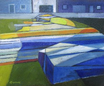A Row of Boats I