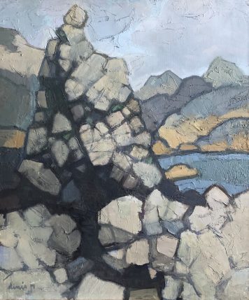 Rocks and Landscape, West Coast