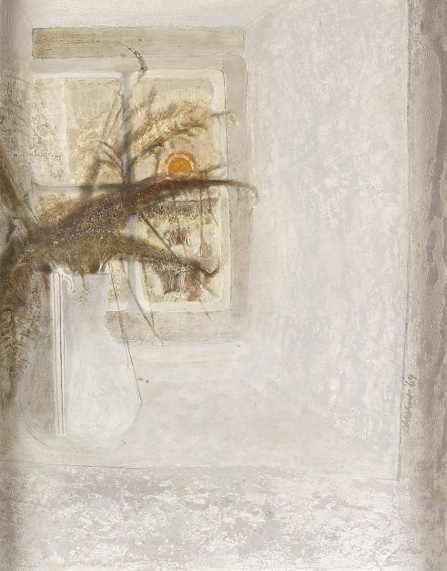 Evening Window with Bracken