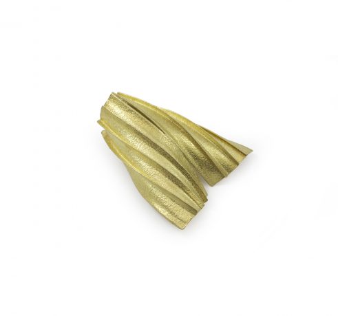Pleated Brooch