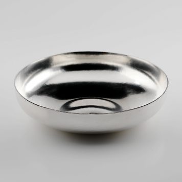 Hammer Raised Silver Vessel