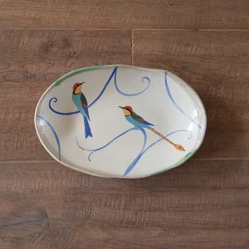 Oval Bee Eater Bowl