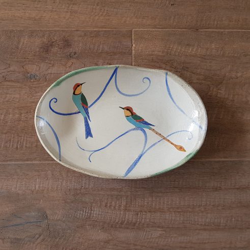 Oval Bee Eater Bowl
