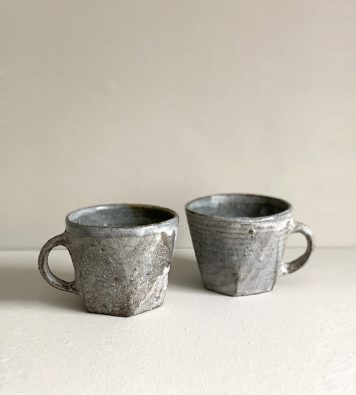 Dry Kohiki Faceted Cups