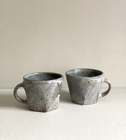 Dry Kohiki Faceted Cups