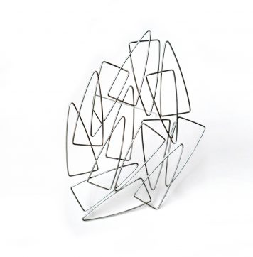 Large Triangle Brooch