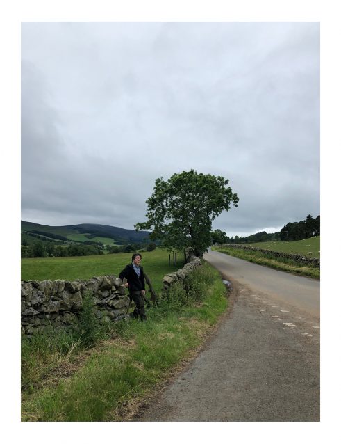 Masayuki near Dawyck, Scottish Borders, 2020