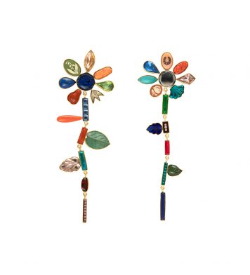 Anniversary Flower Earrings