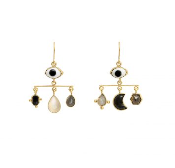 Eye Balance Drop Earrings