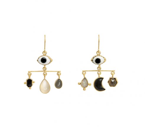 Eye Balance Drop Earrings
