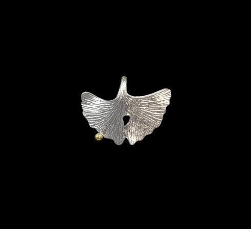 Ginkgo Leaf Pendant