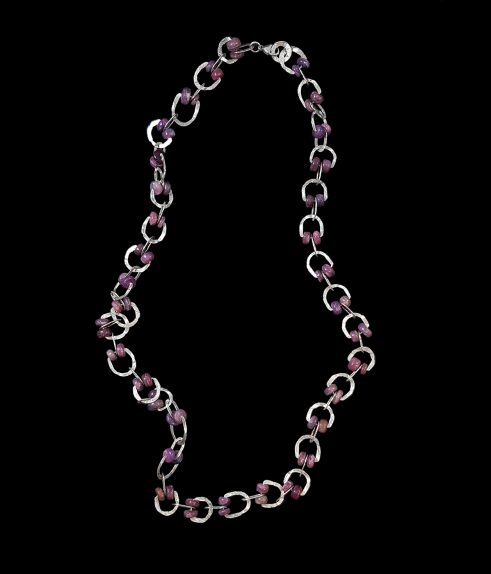 Ruby Carborundum Horseshoe Chain