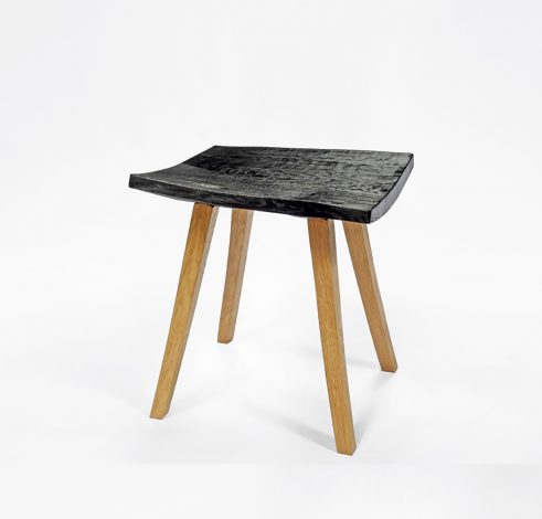 Black Top Low Table