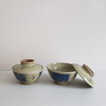 Thrown Lidded Bowls