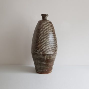 Thrown Paddled Bottle