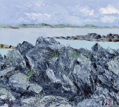 Lichen-covered Rocks Near the Old Kirk