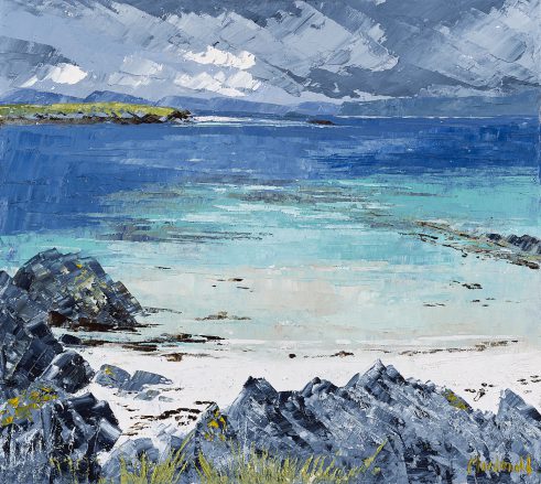 Sun Just Breaking Through over Mull