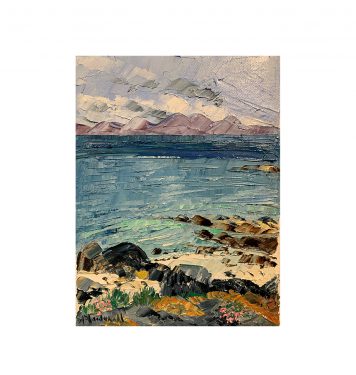 Glimpse of a Little Sandy Beach, Kintyre