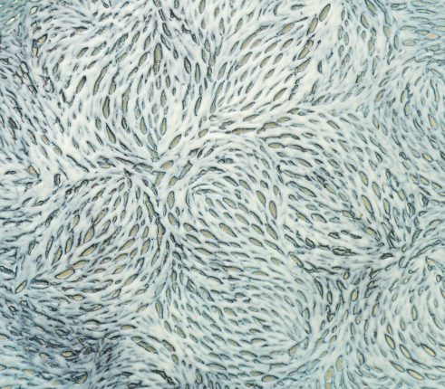 Rawlinna, Large Round Deep Tray (Indian Pacific Collection) (detail)