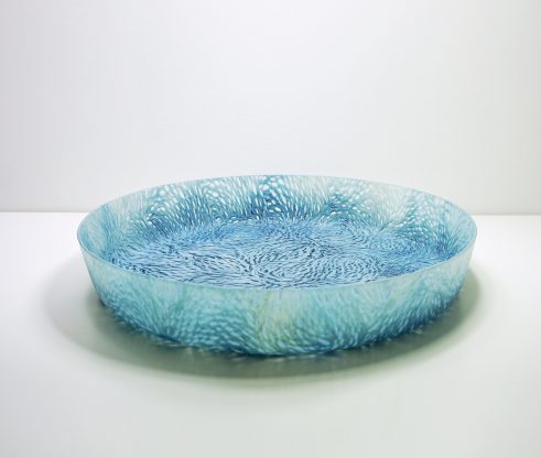 Rawlinna, Large Round Deep Tray (Indian Pacific Collection)