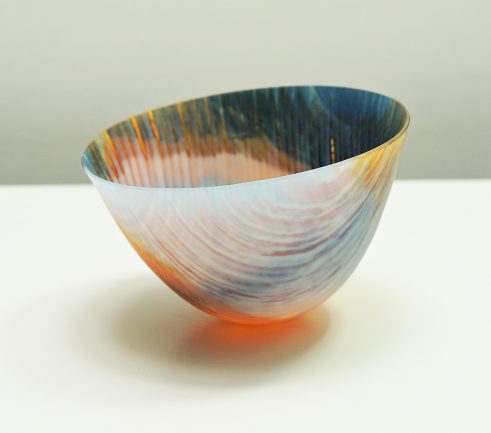 Southern Hemisphere (Dark Skies) Medium Vessel Round Base