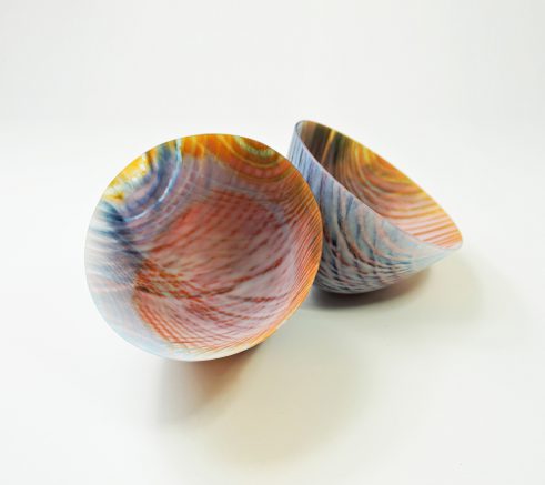 Southern Hemisphere (Dark Skies) Duo Medium Vessel Set II