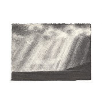 Cascading, Crepuscular Rays Study