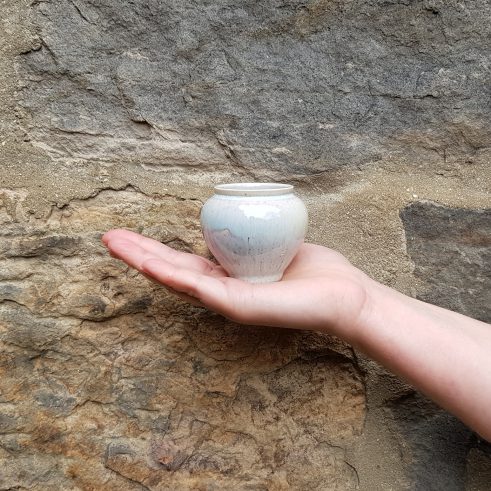 Miniature Pot – Large White