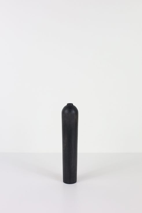 Ebonised Ash Small Dried Flower Vase #2, Ode to Community Series