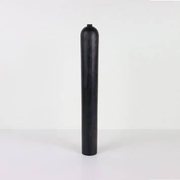 Ebonised Ash Tall Dried Flower Vase #2, Ode to Community Series