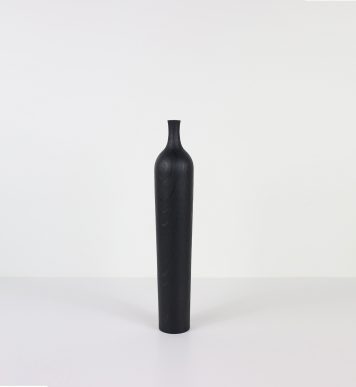 Ebonised Oak Dried Flower Vase #4, Ode to Community Series