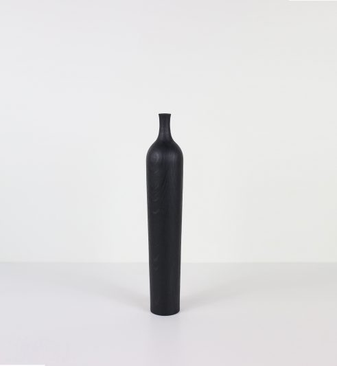 Ebonised Oak Dried Flower Vase #4, Ode to Community Series