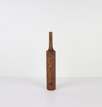 Brown Oak Dried Flower Vase #1, Ode to Community Series