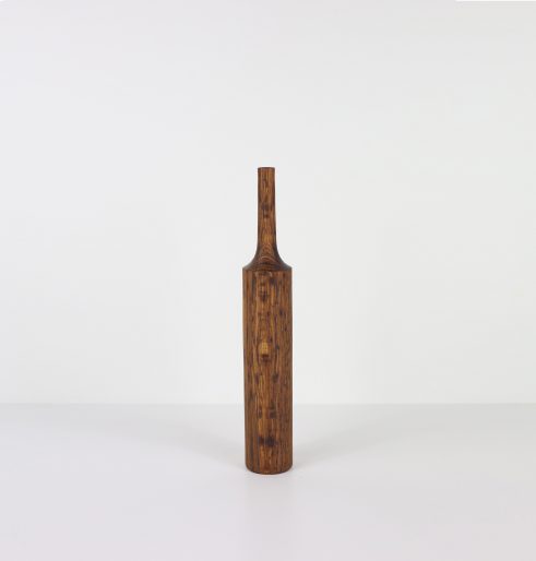 Brown Oak Dried Flower Vase #1, Ode to Community Series