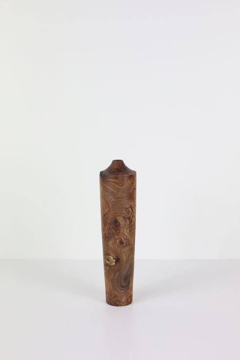 Spalted Elm Burr Dried Flower Vase #9, Ode to Community Series